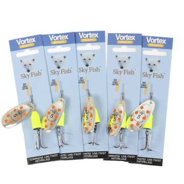 Блесна вращ."SKYFISH" UV-№5-5#